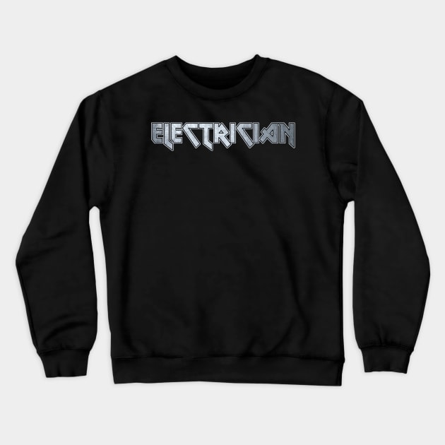 Electrician Crewneck Sweatshirt by KubikoBakhar